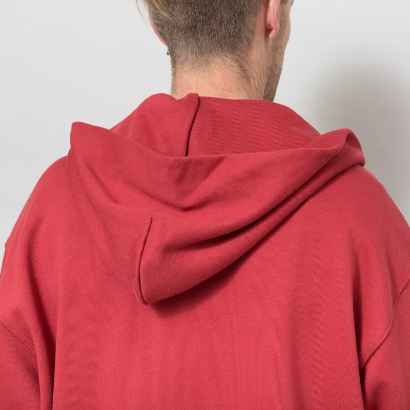 Dickies Fostoria Zip Pullover Hoodie Garnet-3