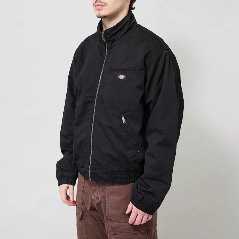 Dickies Poly Cotton Jacket Black-1