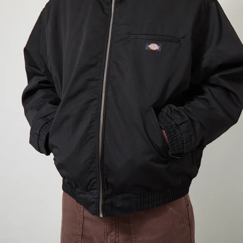 Dickies Poly Cotton Jacket Black-7