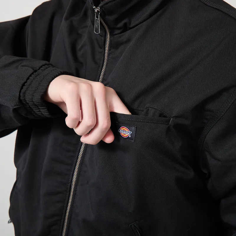 Dickies Poly Cotton Jacket Black-8
