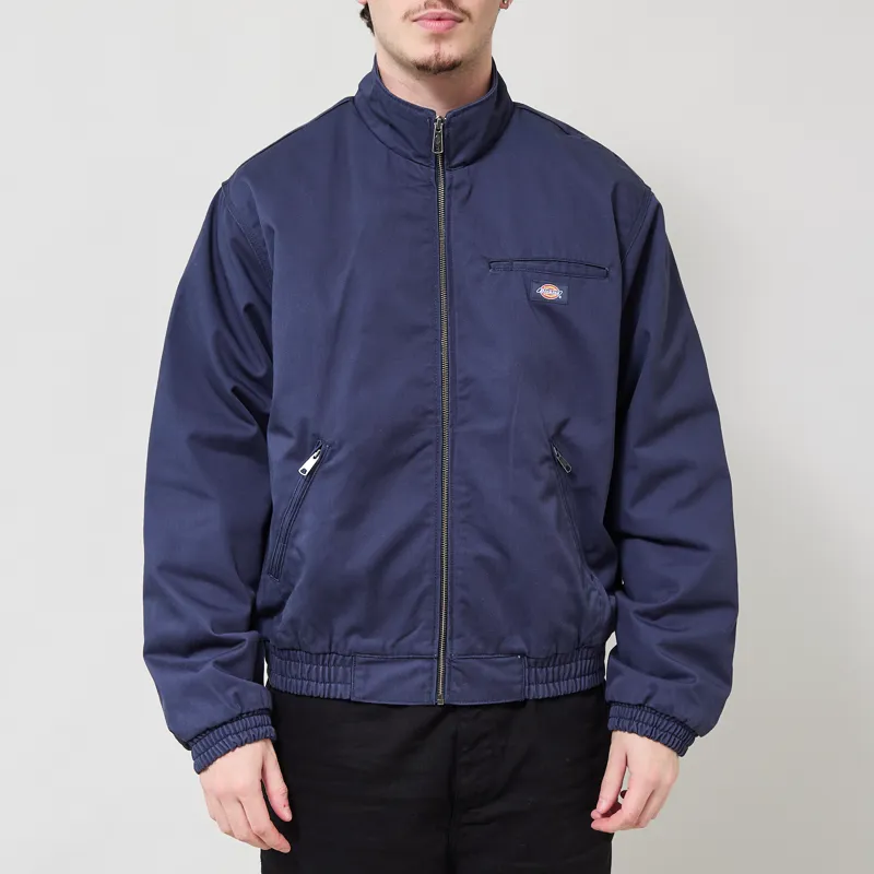 Dickies Poly Cotton Jacket Navy Blue