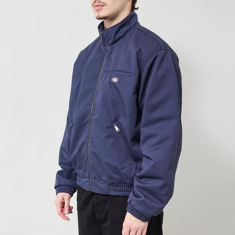 Dickies Poly Cotton Jacket Navy Blue-1