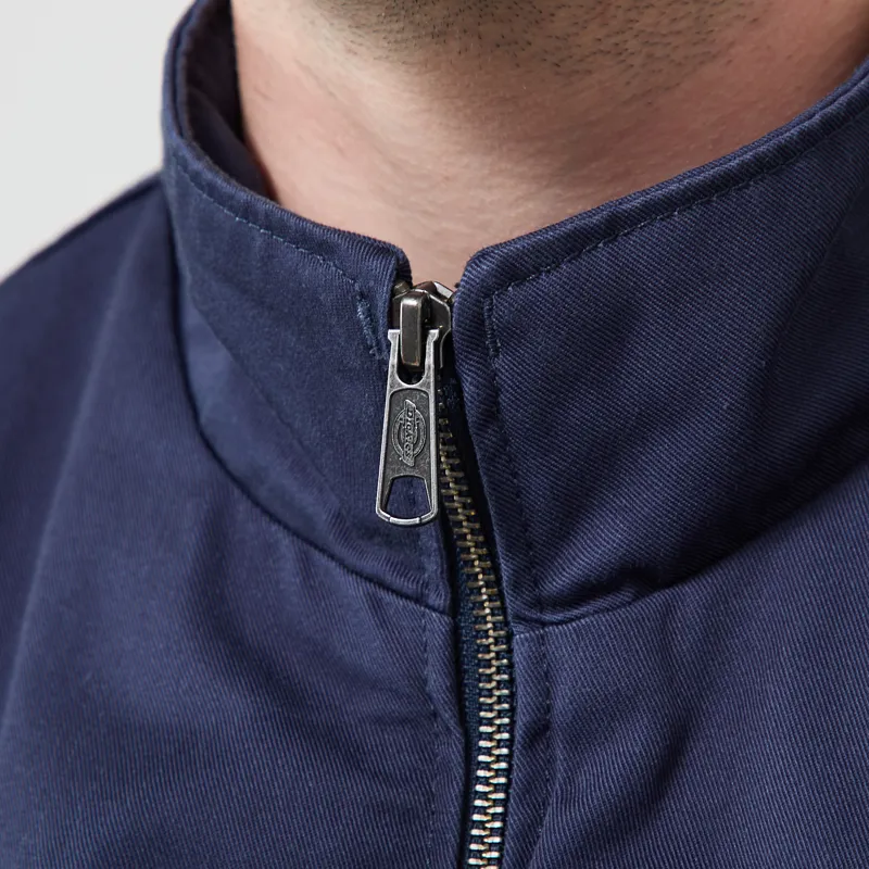 Dickies Poly Cotton Jacket Navy Blue-4