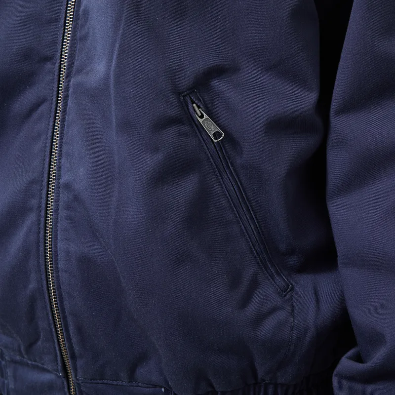 Dickies Poly Cotton Jacket Navy Blue-6