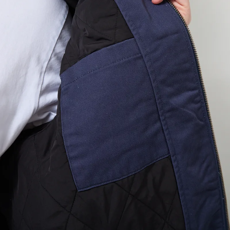 Dickies Poly Cotton Jacket Navy Blue-9
