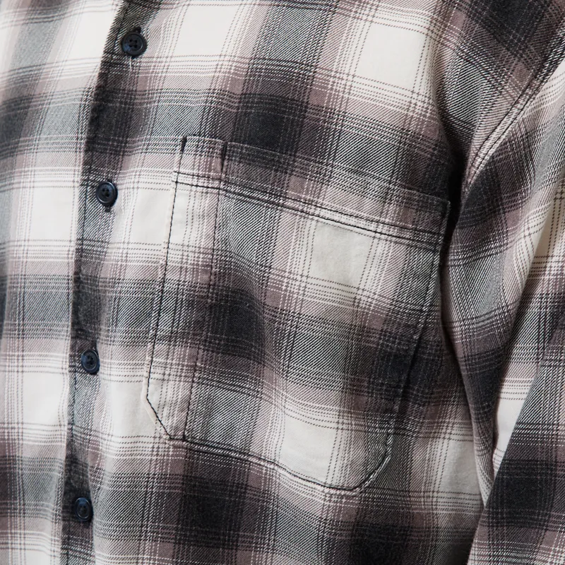 Dickies Gulfport Flannel Shirt Black-4