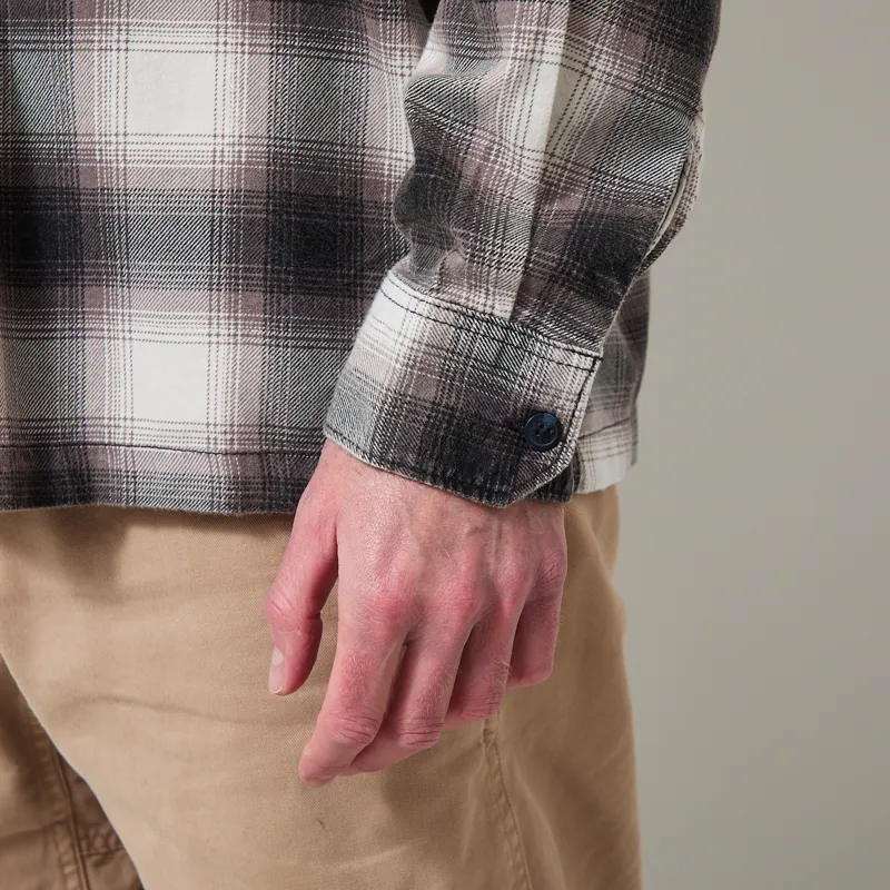 Dickies Gulfport Flannel Shirt Black-7