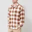 Dickies Gulfport Flannel Shirt Chocolate Brown