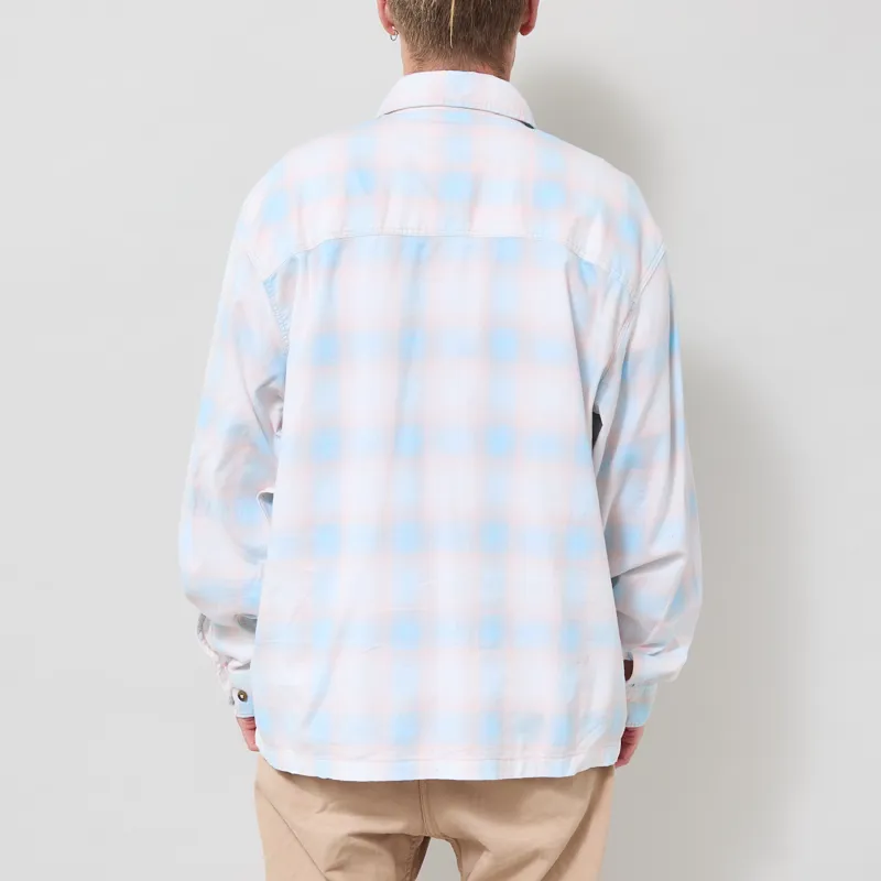 Dickies Gulfport Flannel Shirt Bone-2