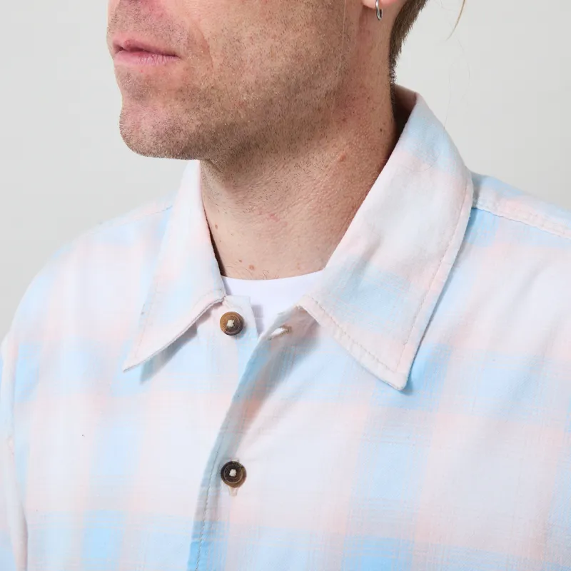 Dickies Gulfport Flannel Shirt Bone-3