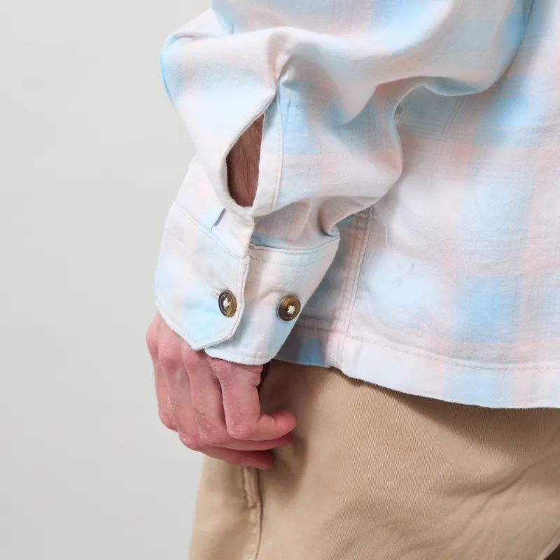 Dickies Gulfport Flannel Shirt Bone-7