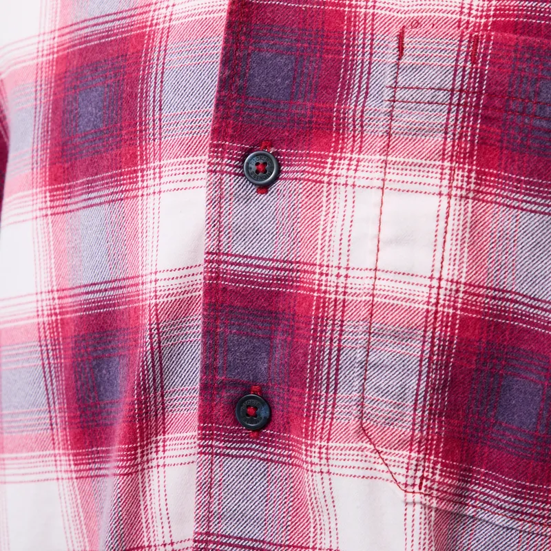 Dickies Gulfport Flannel Shirt Deep Claret-4