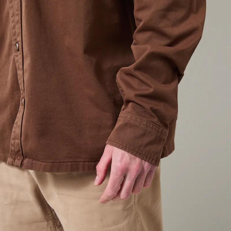 Dickies 247 Garment Dyed Work Shirt Timber Brown-6