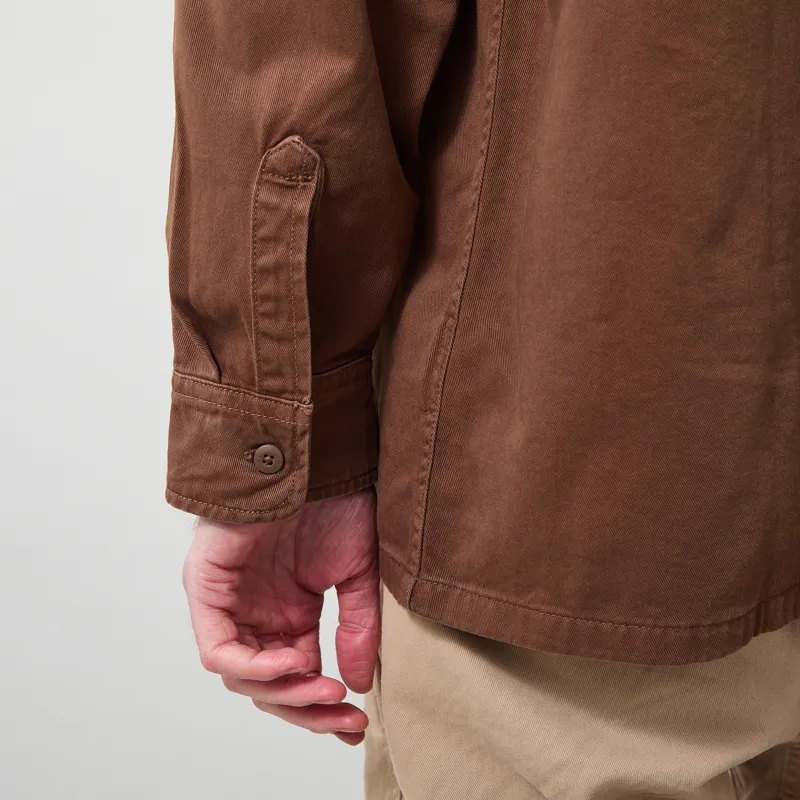 Dickies 247 Garment Dyed Work Shirt Timber Brown-7