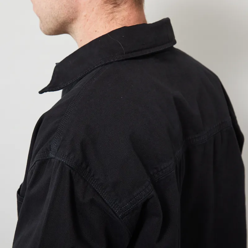 Dickies 247 Garment Dyed Work Shirt Black-7