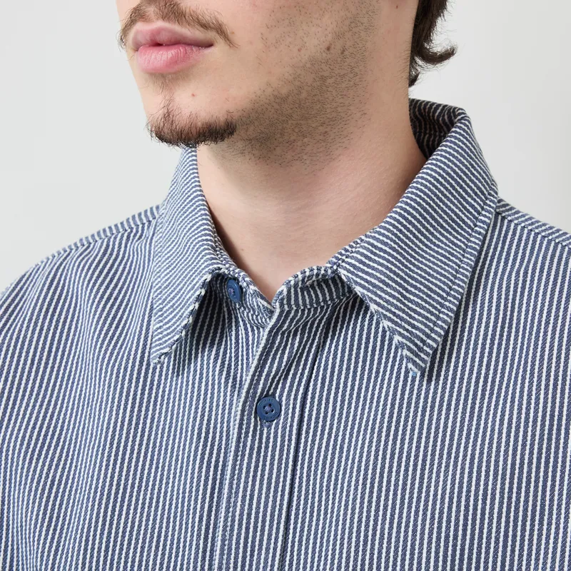 Dickies 247 Garment Dyed Work Shirt Retro Indigo-3