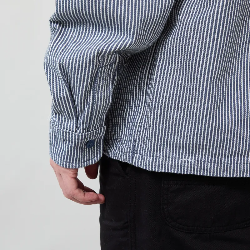 Dickies 247 Garment Dyed Work Shirt Retro Indigo-8