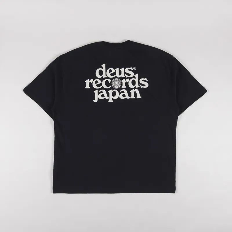 Deus Ex Machina Strata T Shirt Black