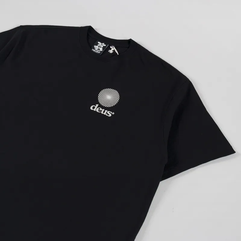 Deus Ex Machina Strata T Shirt Black-3