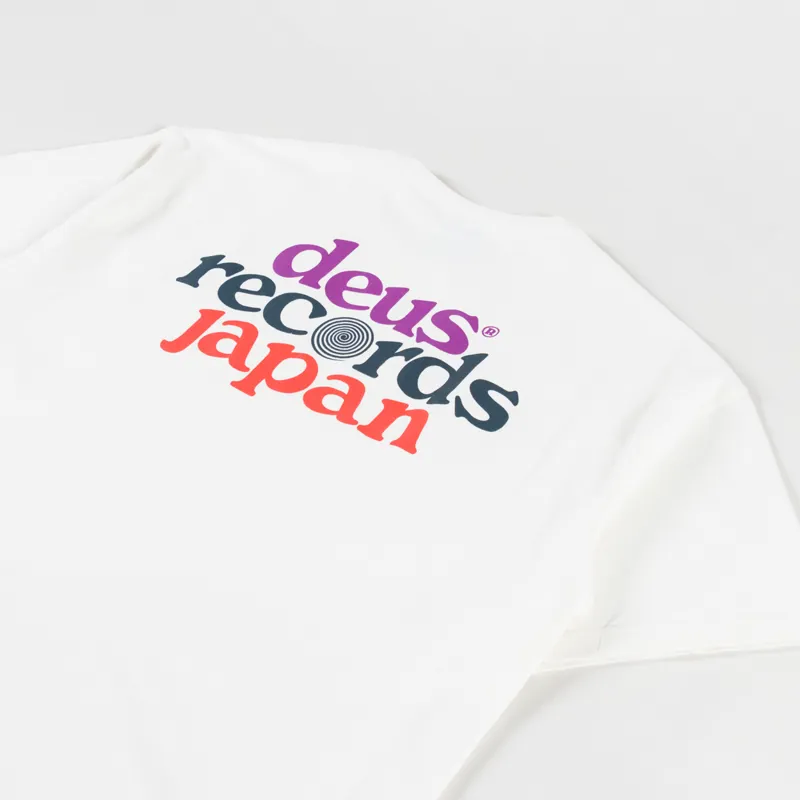 Deus Ex Machina Strata T Shirt Vintage White-2