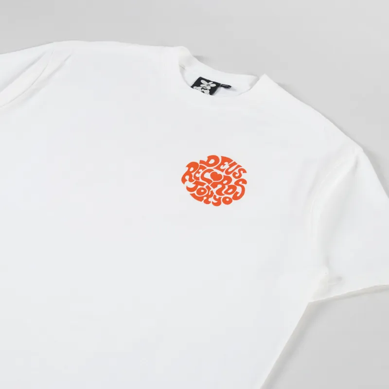 Deus Ex Machina Paradigm T Shirt Vintage White-3