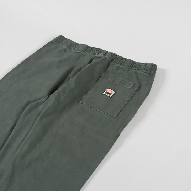 Deus Ex Machina Mens Infinity Twill Beach Pant Trouser Clover