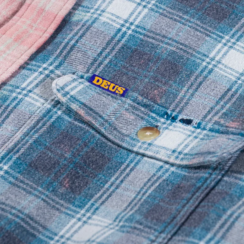 Deus Ex Machina Double Fantasy Shirt Maui Check-5