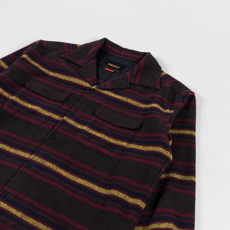 Deus Ex Machina Moto Stripe Shirt Multi-2
