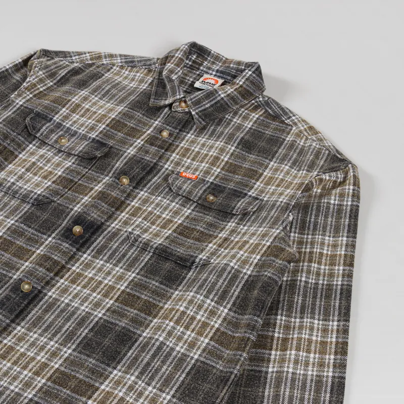 Deus Ex Machina Vacay Check Shirt Grey-3
