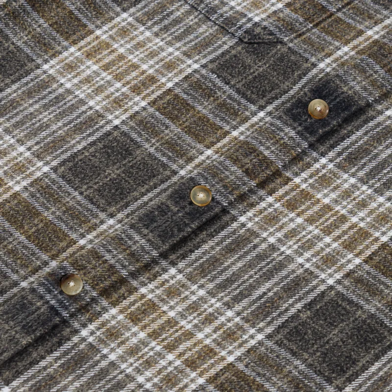 Deus Ex Machina Vacay Check Shirt Grey-6