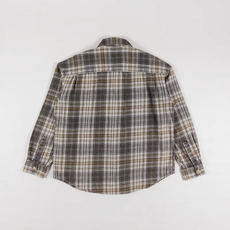 Deus Ex Machina Vacay Check Shirt Grey-1