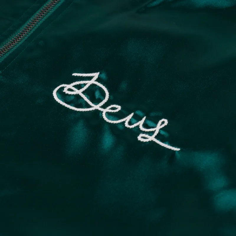 Deus Ex Machina Memento Mori Bomber Jacket Emerald Green