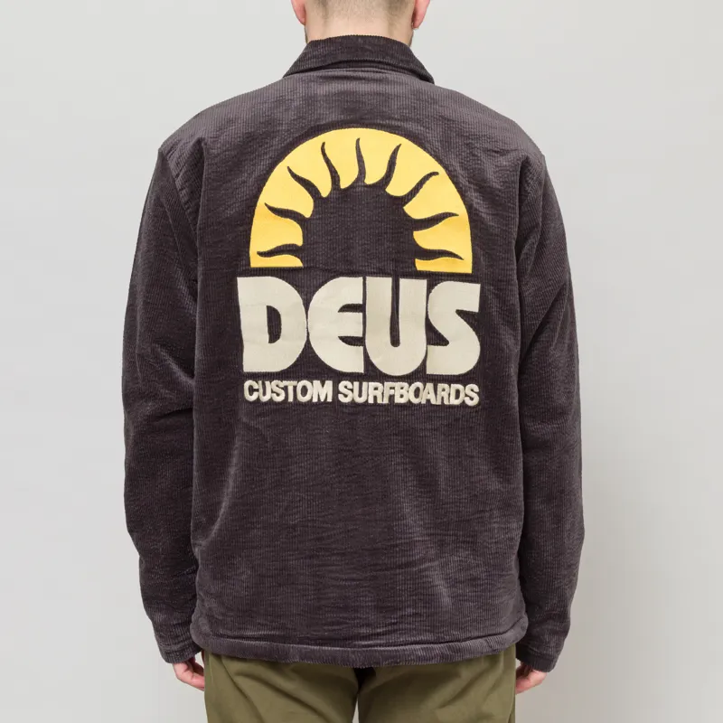 Deus Ex Machina Stokes Coach Jacket Anthracite-3