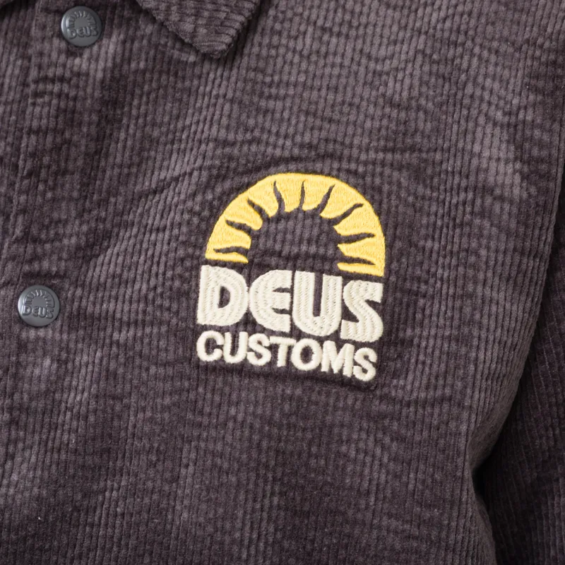 Deus Ex Machina Stokes Coach Jacket Anthracite-6