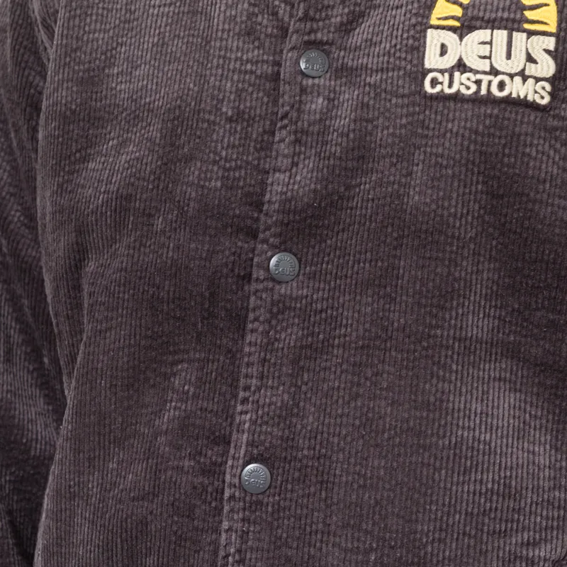 Deus Ex Machina Stokes Coach Jacket Anthracite-8