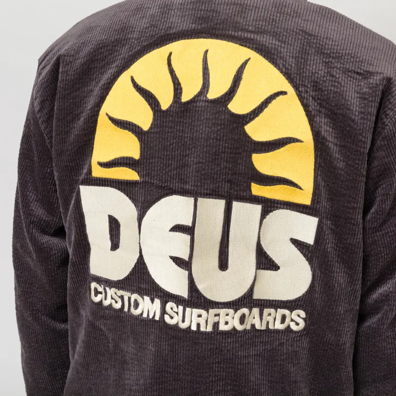 Deus Ex Machina Stokes Coach Jacket Anthracite-7