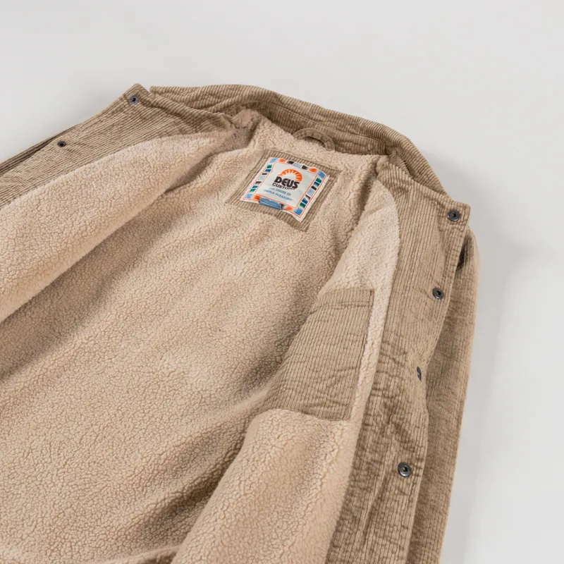 Deus Ex Machina Stokes Coach Jacket Khaki-5