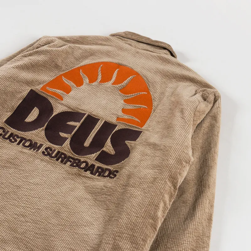 Deus Ex Machina Stokes Coach Jacket Khaki-4
