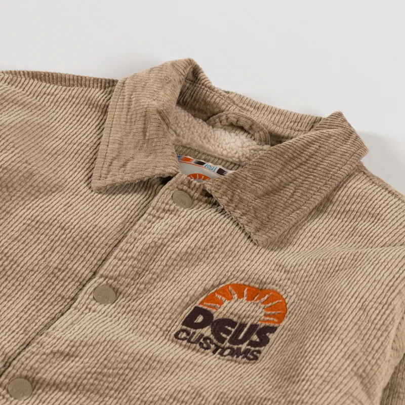 Deus Ex Machina Stokes Coach Jacket Khaki-8