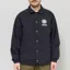 Deus Ex Machina Strata Coach Jacket Black