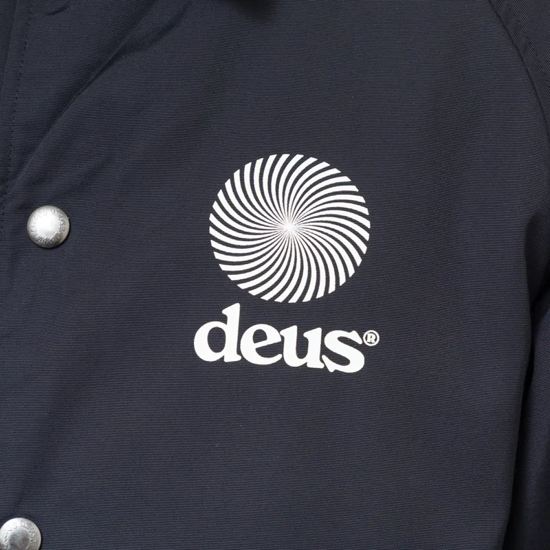 Deus Ex Machina Strata Coach Jacket Black-8