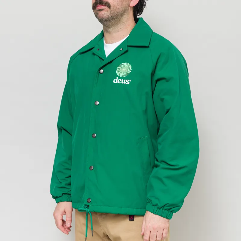 Deus Ex Machina Strata Coach Jacket Verdant Green-1