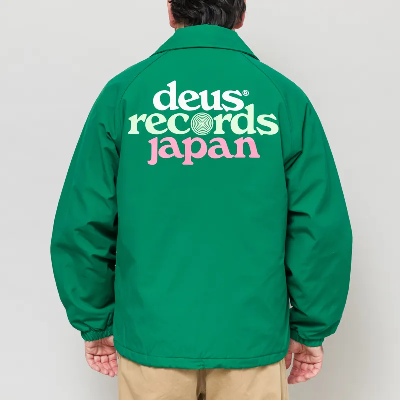 Deus Ex Machina Strata Coach Jacket Verdant Green-3