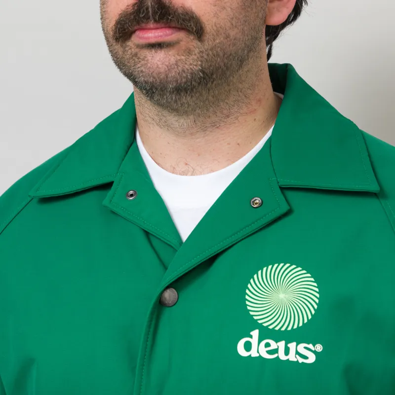Deus Ex Machina Strata Coach Jacket Verdant Green-6