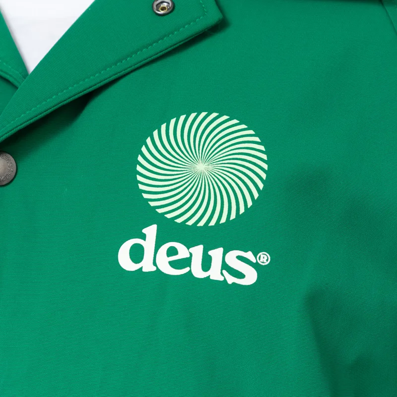 Deus Ex Machina Strata Coach Jacket Verdant Green-7