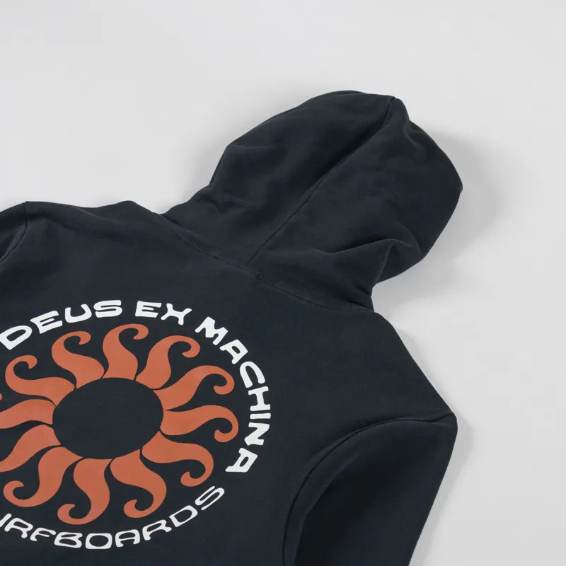Deus Ex Machina Cosmo Hoodie Anthracite-2