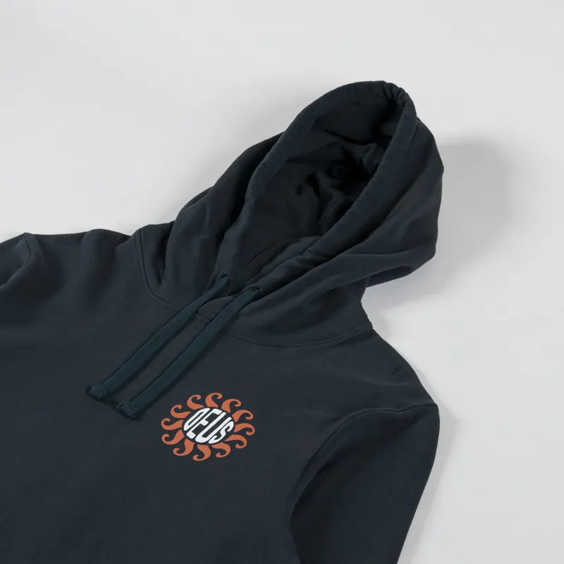 Deus Ex Machina Cosmo Hoodie Anthracite-3