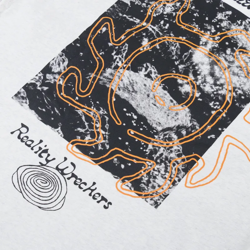 Deus Ex Machina Migration Long Sleeve T Shirt Light Grey Marl-4