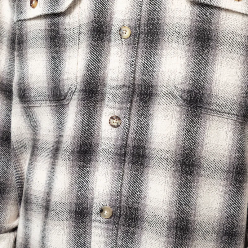 Deus Ex Machina Too Busy To Work Check Shirt White Check-8