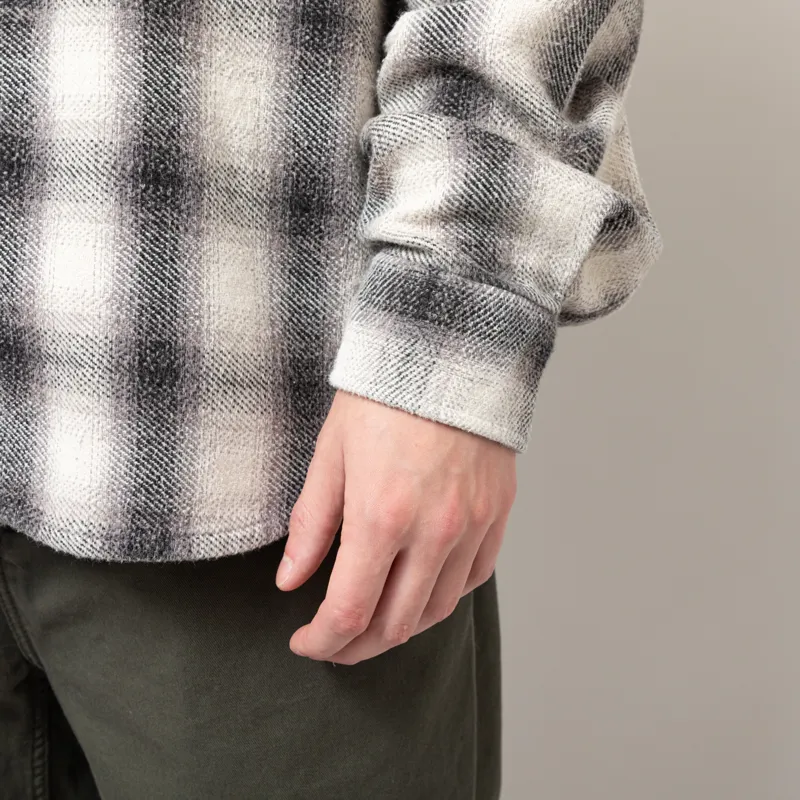 Deus Ex Machina Too Busy To Work Check Shirt White Check-9